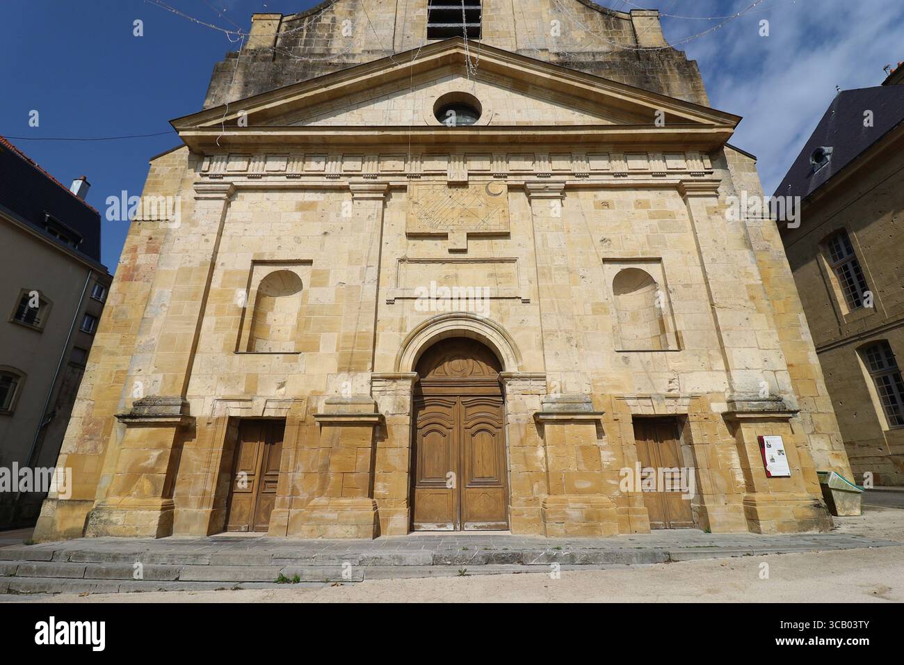 Saint-Dagobert Church, Longwy, Meurthe et Moselle, Frankreich Stockfoto