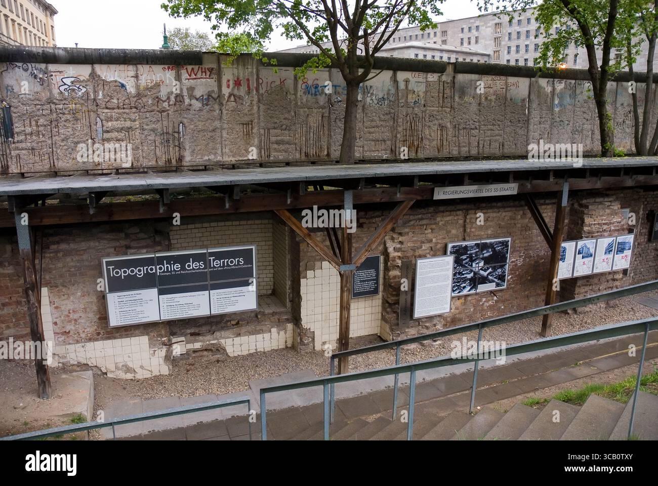 Eine Reise durch Europa. Frühjahr 2007. Deutschland: Berlin Stockfoto