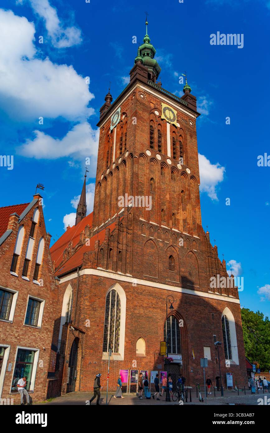 St. Katharinen Kirche in Danzig, Polen Stockfoto