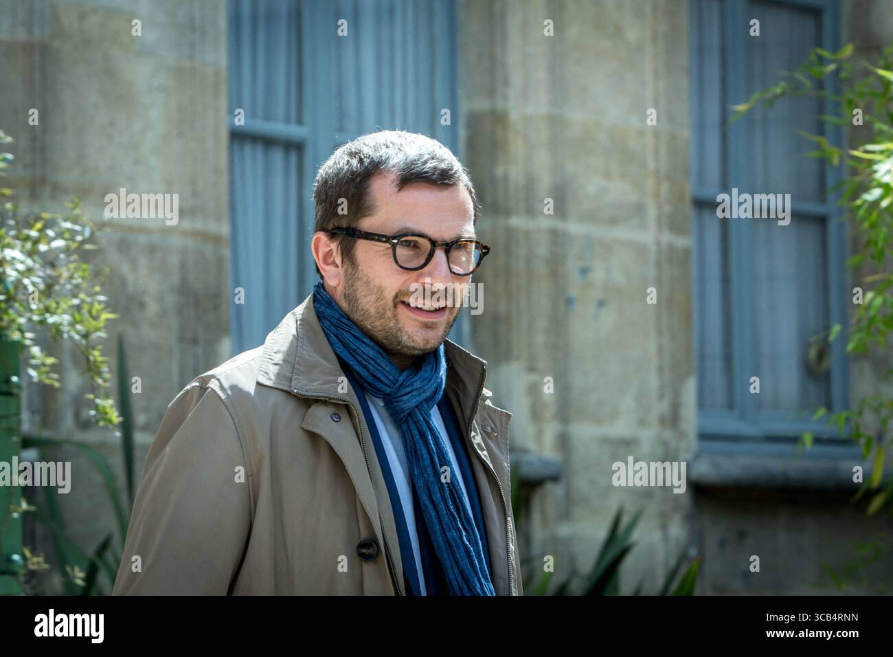 Juni 2019 – Paris, Frankreich – Robin Blondel, General Manager New Markets bei EXKI. Brune Poirson, Staatssekretär für Ökologisches und Solidaritaet des Übergangs, empfängt die wichtigsten Führer der Fastfood-Ketten in Frankreich für die Entsorgung ihrer Abfälle. (Bild: © Sadak Souici/ZUMA Press Wire) Stockfoto