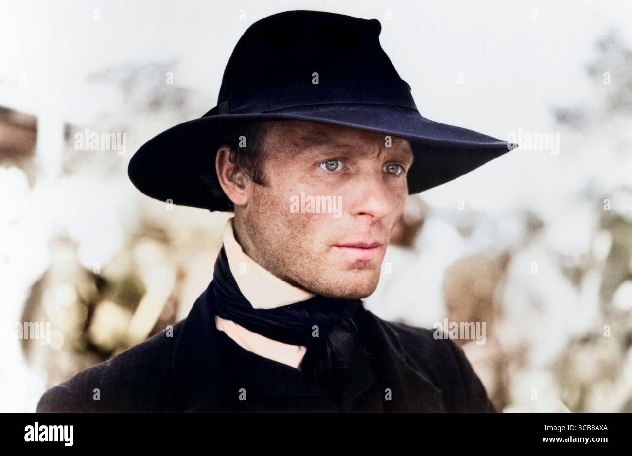 Mai 2021, USA: Ed Harris, am Set des Films, „Walker“, Universal Pictures, 1987 (Bild: © JT Vintage/Glasshouse Via ZUMA Press Wire) Stockfoto