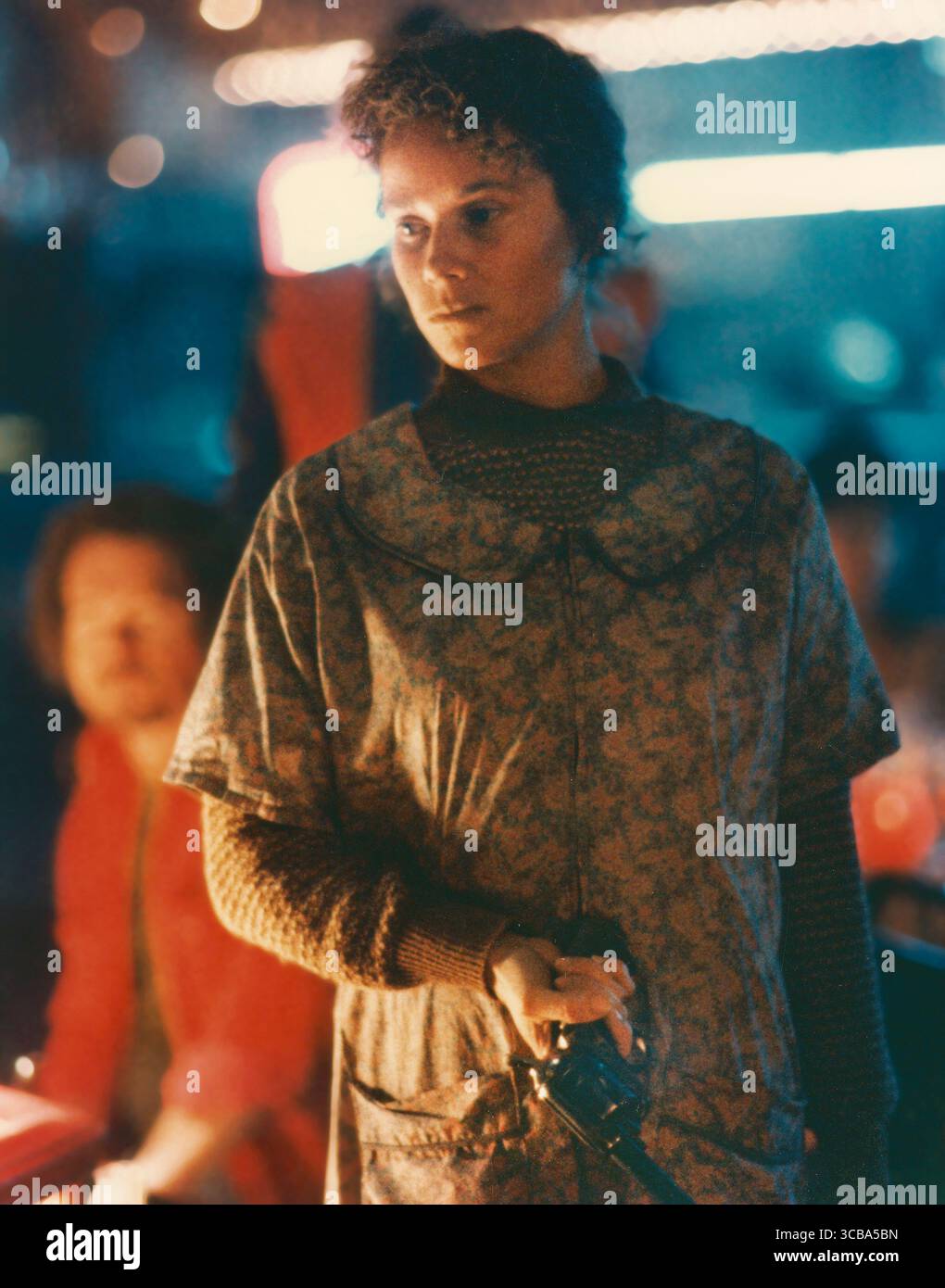 Juni 2021, USA: Barbara Hershey, am Set des Films, ''Shy People'', Golan-Globus, 1987 (Bild: © JT Vintage/Glasshouse Via ZUMA Press Wire) Stockfoto