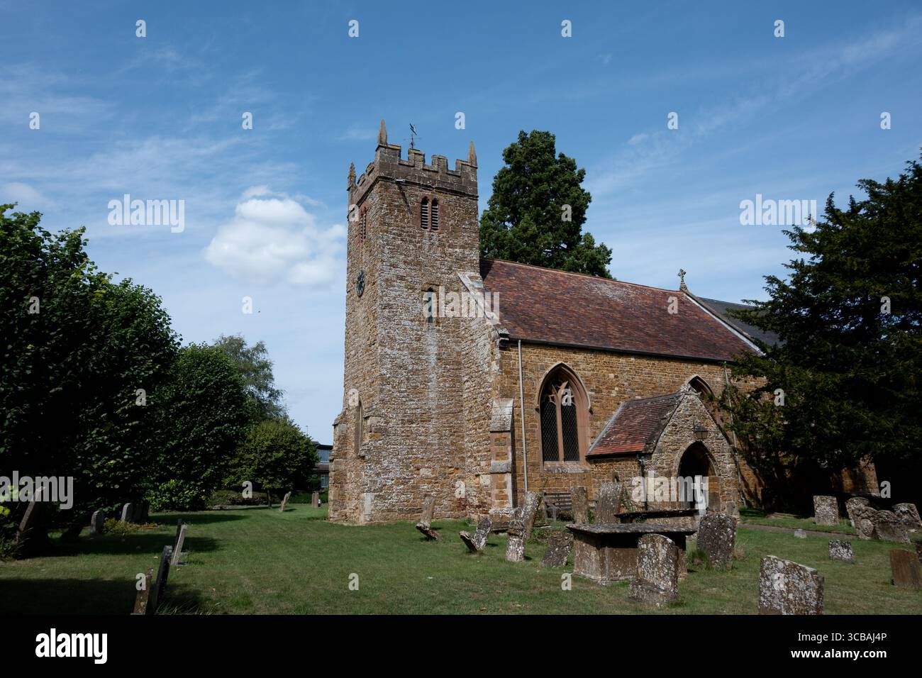 St. Marien Kirche, Priors Hardwick, Warwickshire, England, Vereinigtes Königreich Stockfoto