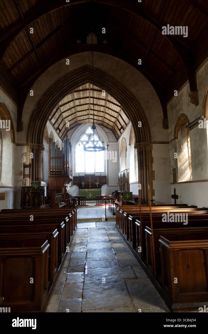 St. Marien Kirche, Priors Hardwick, Warwickshire, England, Vereinigtes Königreich Stockfoto