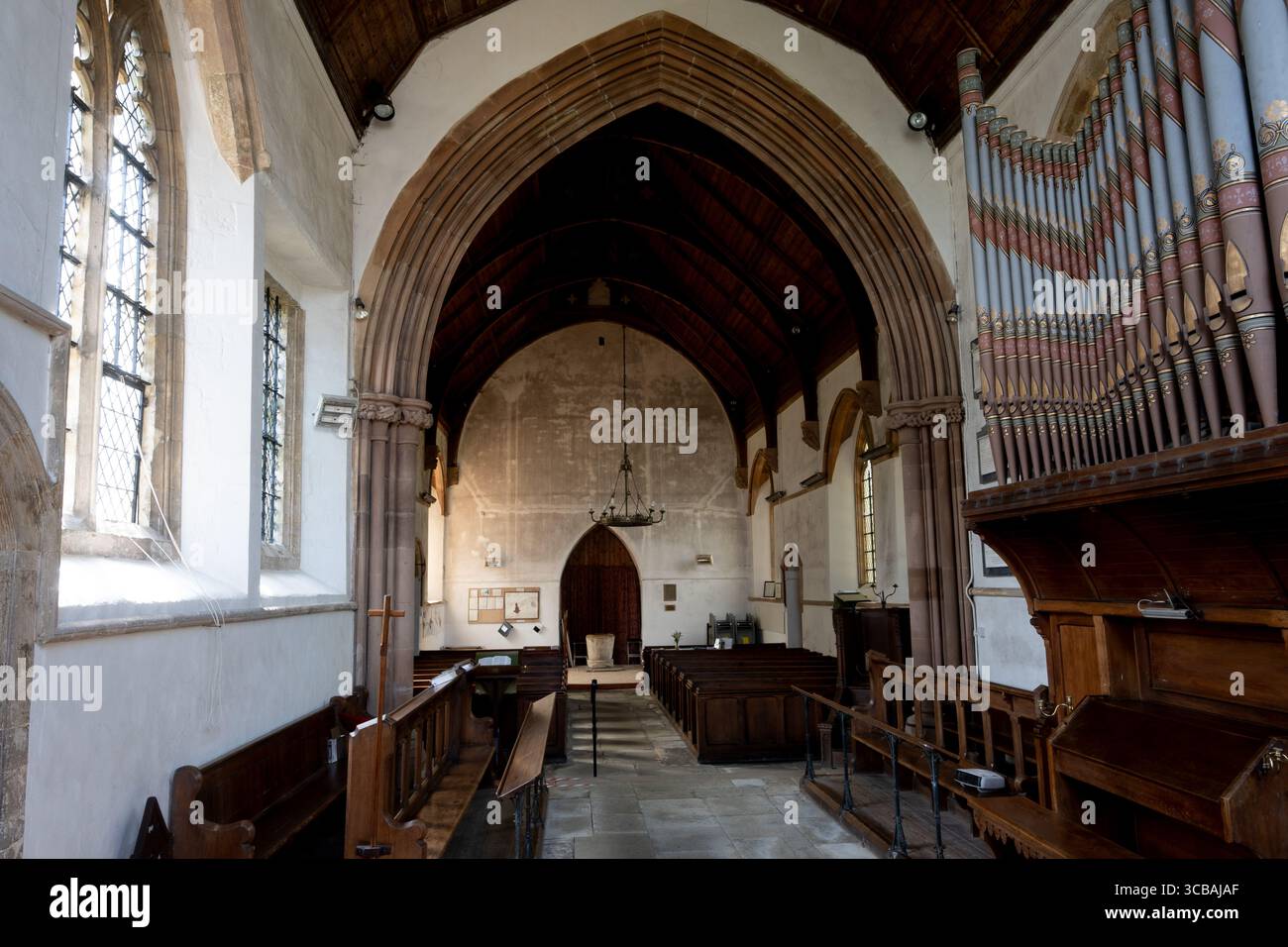 St. Marien Kirche, Priors Hardwick, Warwickshire, England, Vereinigtes Königreich Stockfoto