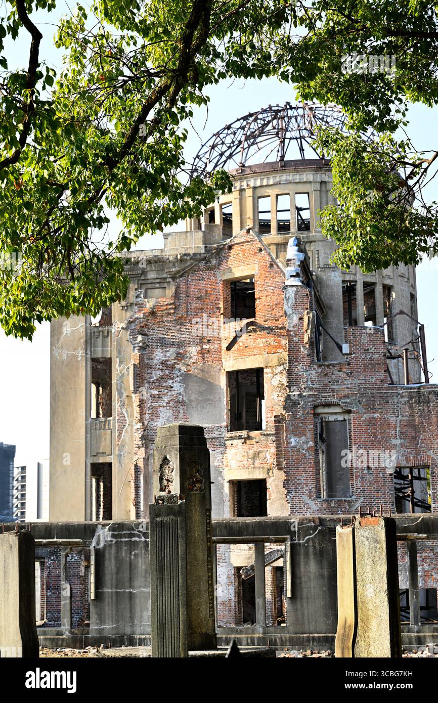 Atomic Dome Peace Park Hiroshima Japan Stockfoto