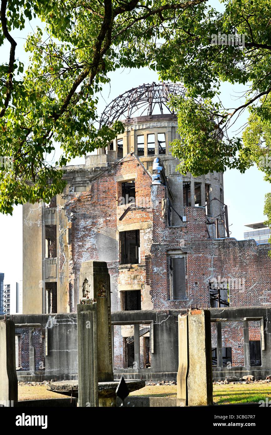 Atomic Dome Peace Park Hiroshima Japan Stockfoto