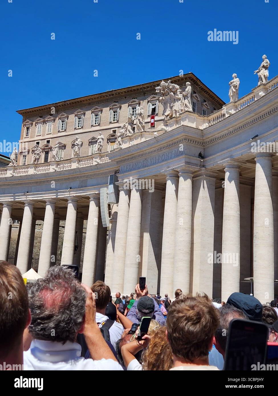 Eine der ersten Audienzen am Mittwoch, die Papst leo XIV. Gab Stockfoto