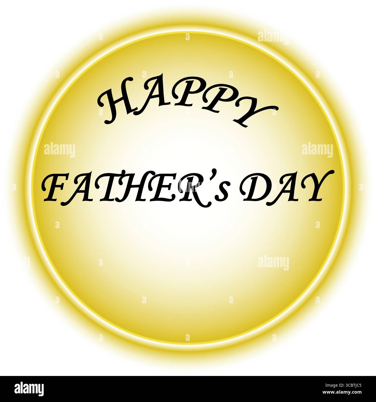 Happy Vatertag Typografie Design, Retro-Feiertagsgrußkarte Poster, flacher Vektor mit weißem Hintergrund für Familienfeier. Stock Vektor