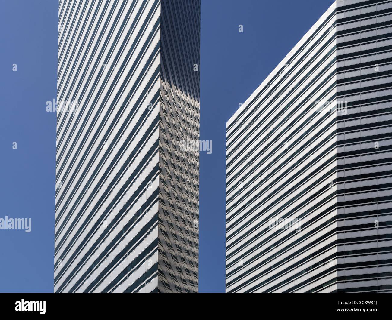 Die Gateway Singapore Architektur entworfen von I.M Pei Stockfoto