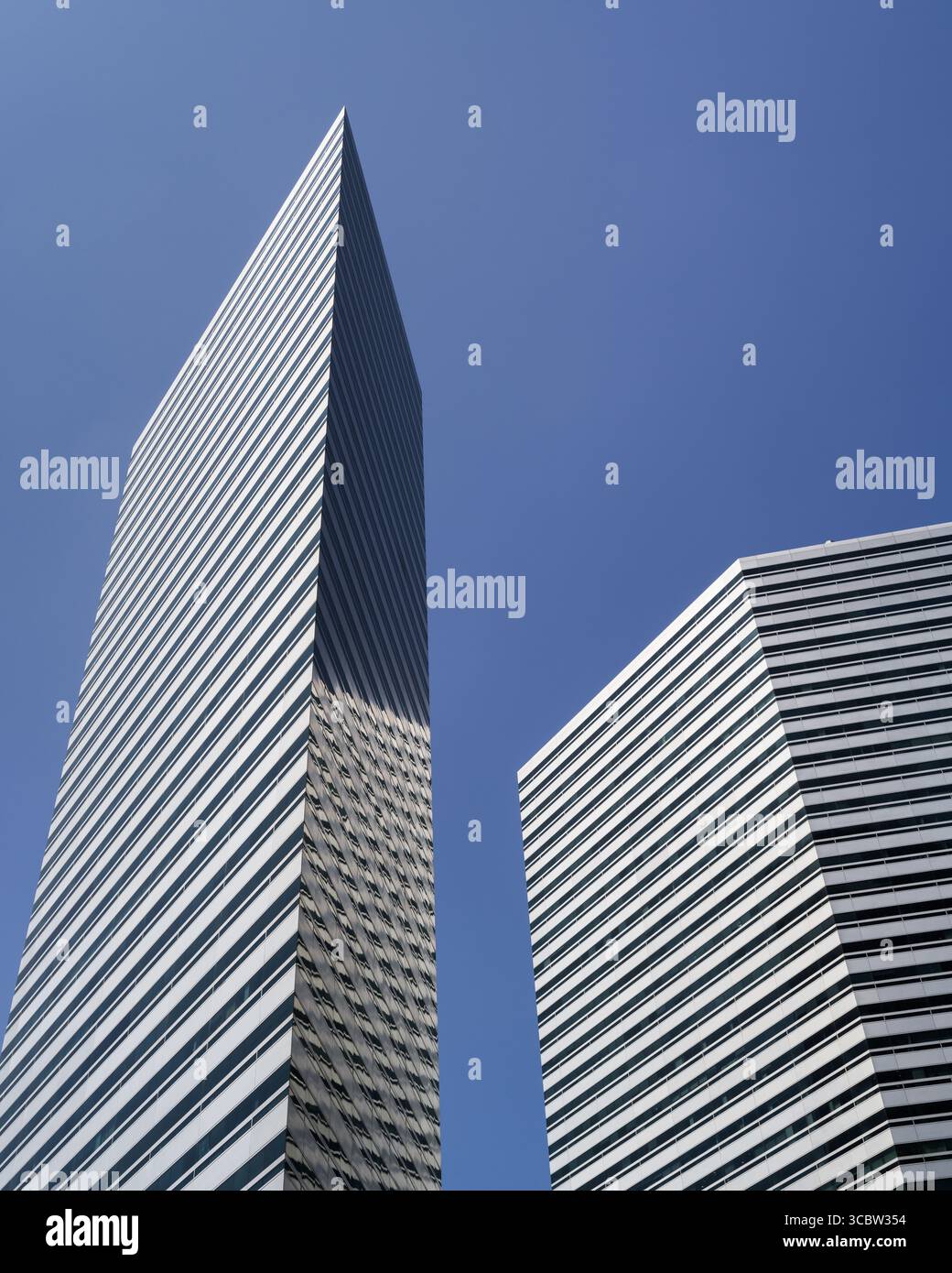 Die Gateway Singapore Architektur entworfen von I.M Pei Stockfoto