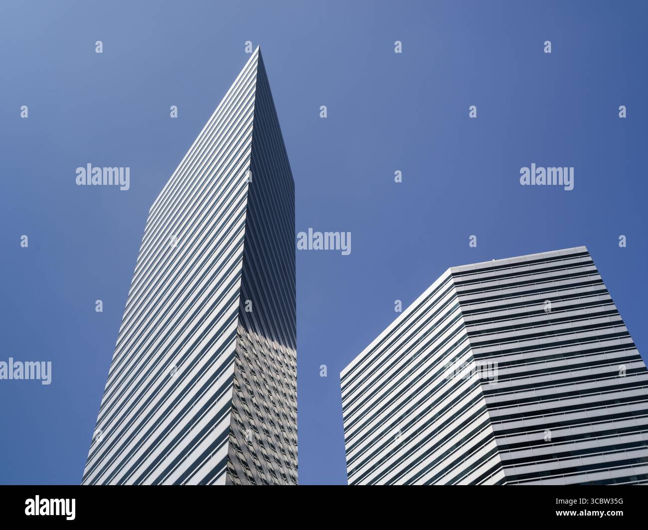 Die Gateway Singapore Architektur entworfen von I.M Pei Stockfoto