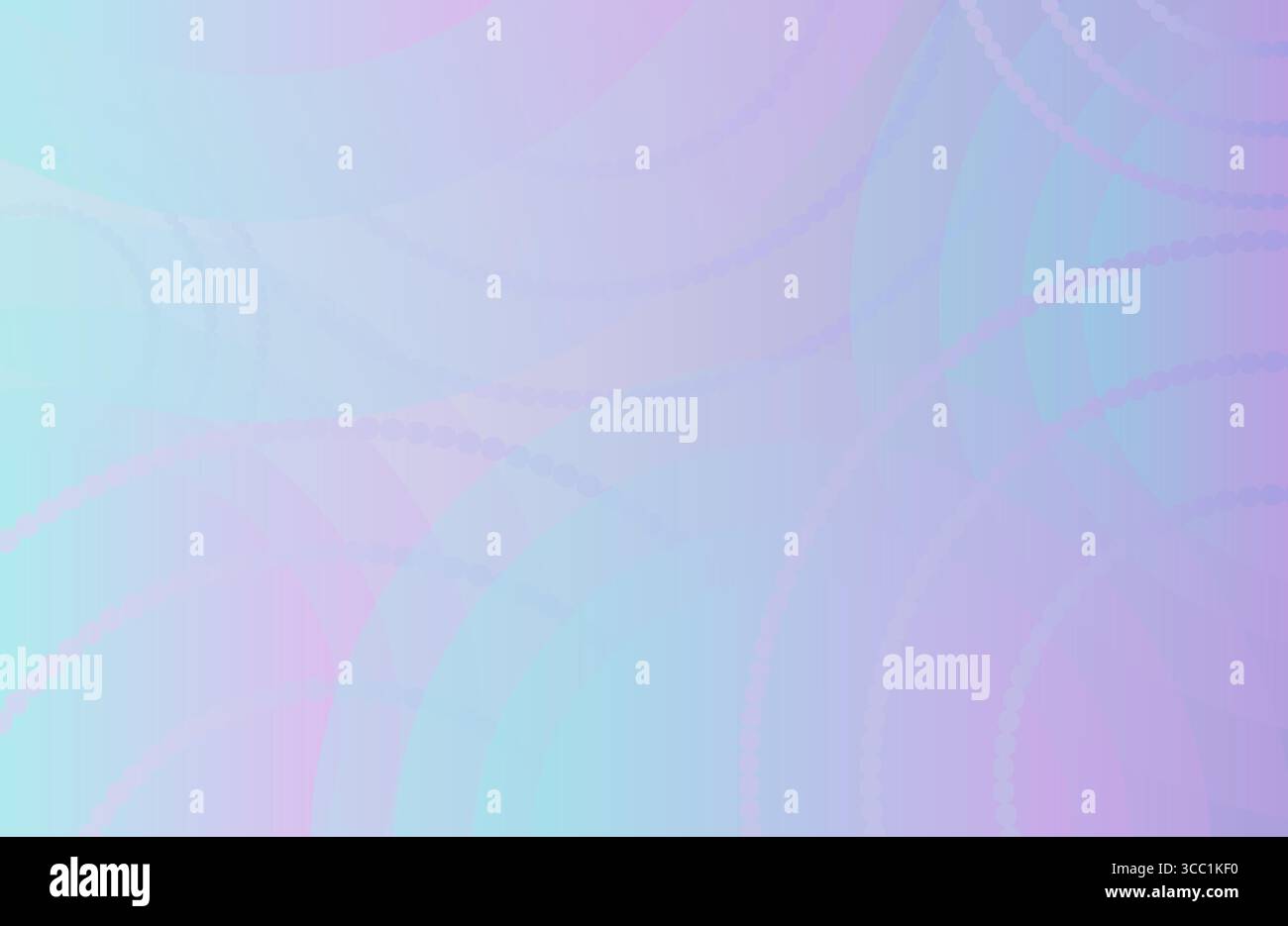 Heller holographischer Hintergrund, Hologramm futuristische Karte, Vektorverlauf Neonabdeckung. Beruhigendes psychedelisches horizontales Banner Stock Vektor