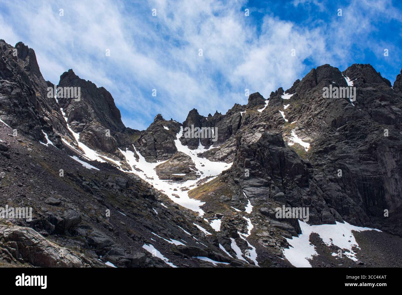 Licht und Wolken über gebrochenem Handpass, CO Stockfoto Licht und Wolken über gebrochenem Handpass, CO Stockfoto