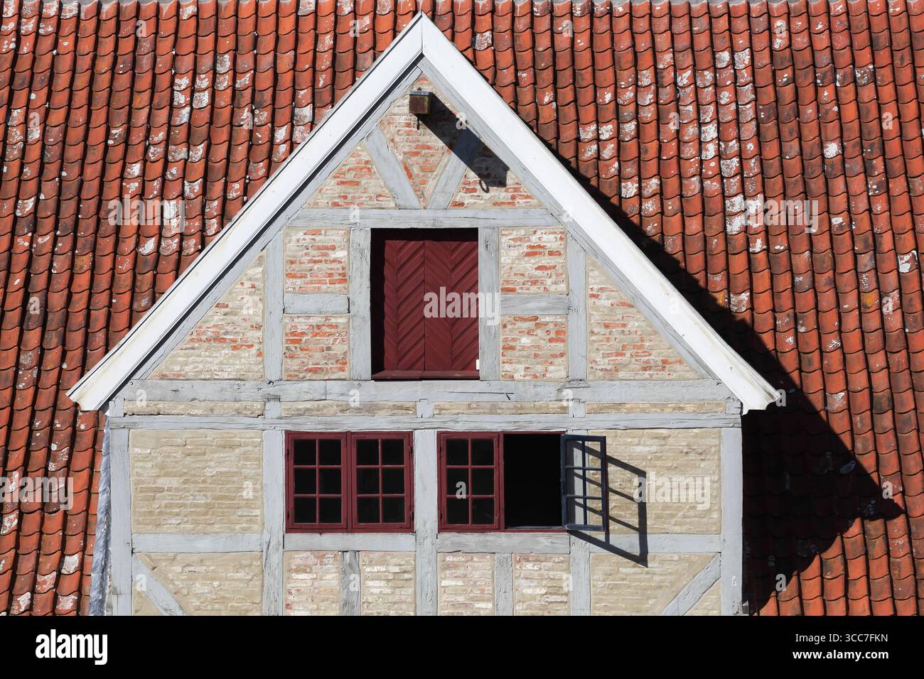 Die Altstadt in Aarhus, Dänemark Stockfoto