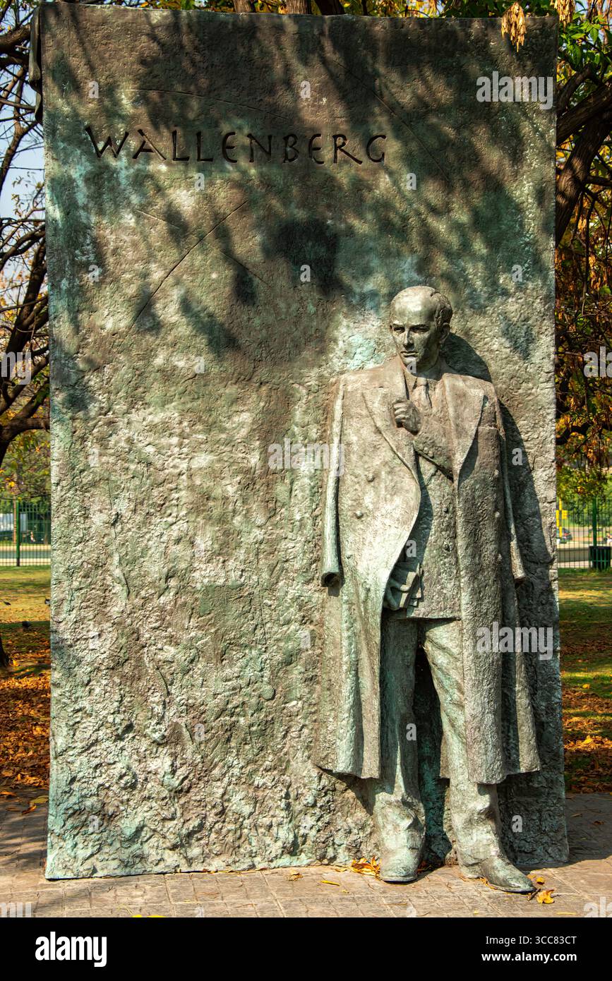 Raoul Wallenberg Monument Stockfoto
