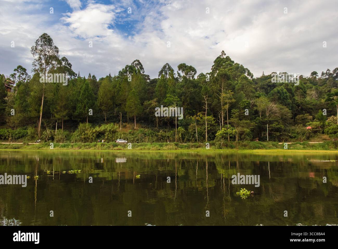 El Oconal Lagune in Villa Rica - Oxapampa, Pasco, Peru Stockfoto