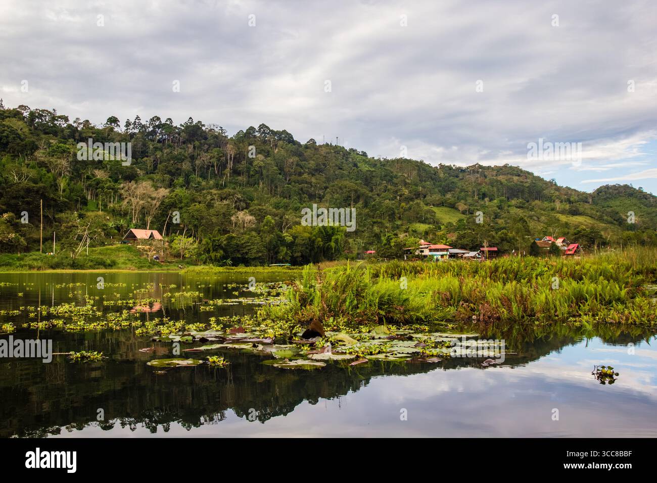 El Oconal Lagune in Villa Rica - Oxapampa, Pasco, Peru Stockfoto