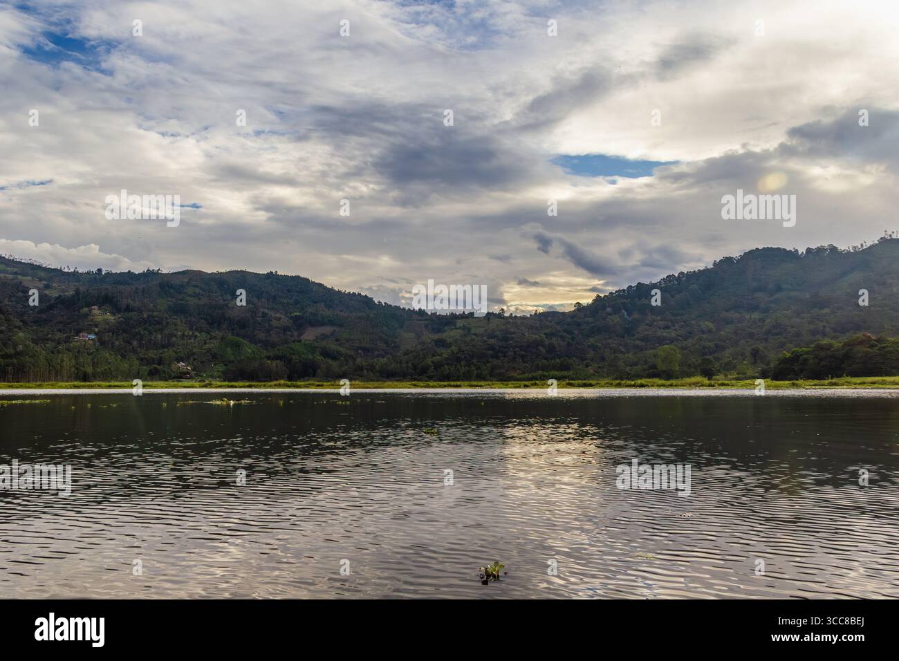 El Oconal Lagune in Villa Rica - Oxapampa, Pasco, Peru Stockfoto