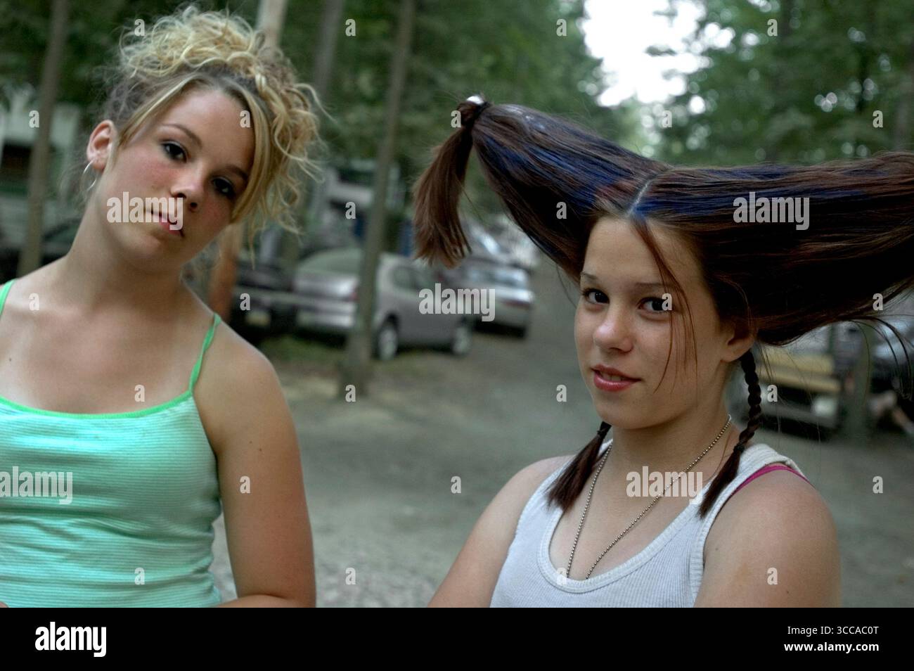 Das East Christian Rock Festival in Mount Union, Pennsylvania Stockfoto