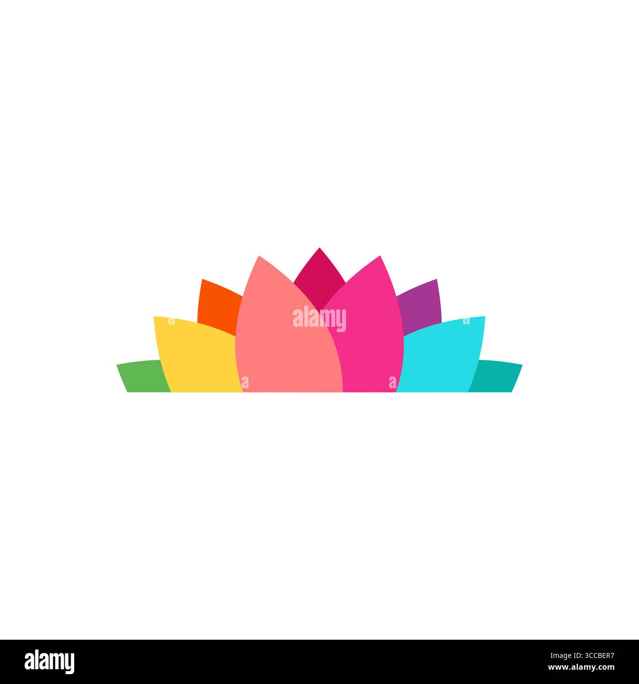 lotus Blume Logo, Schönheit Gesundheit Yoga Blume Konzept Logo Symbol Vektor Design Stock Vektor