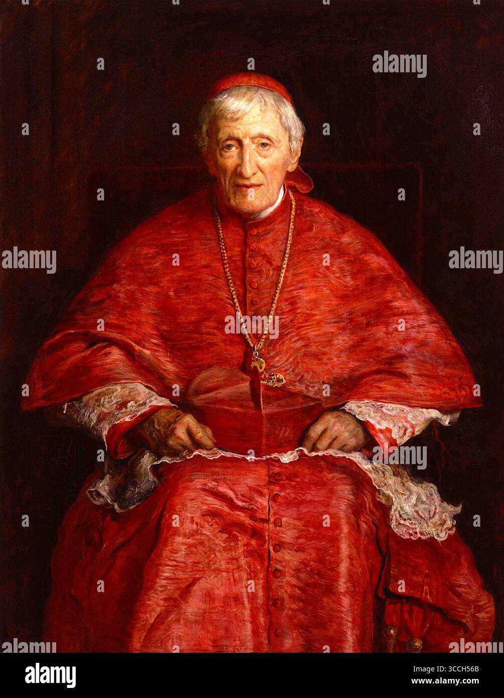 Sir John Everett Millais - John Henry Newman - 1881 Stockfoto