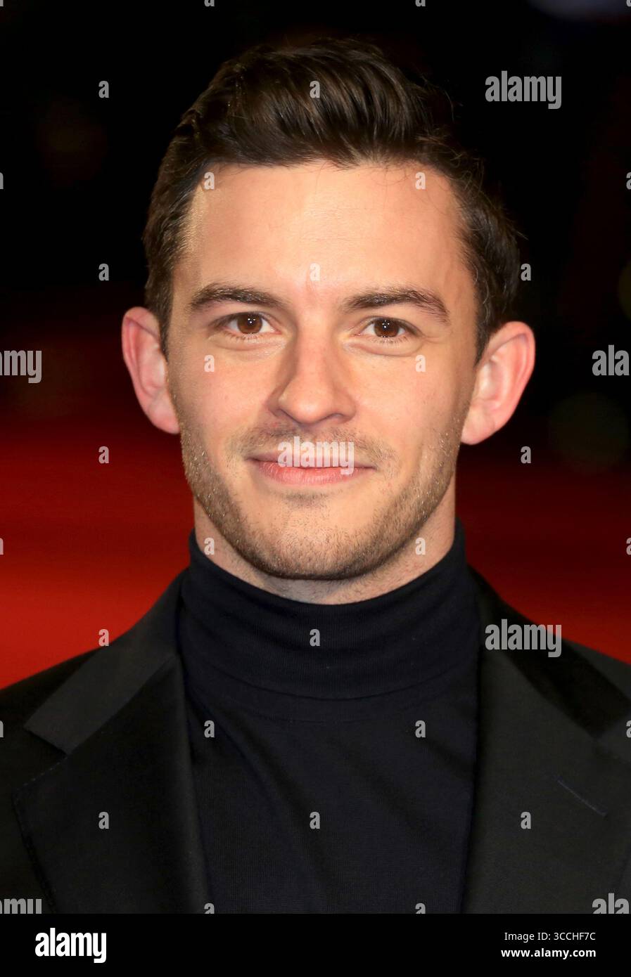 6. Februar 2018, London, Vereinigtes Königreich: Jonathan Bailey nimmt an der Weltpremiere „The Mercy“ auf der Curzon Mayfair in London Teil. (Credit Image: © Fred Duval/SOPA Images via ZUMA Press Wire) Stockfoto