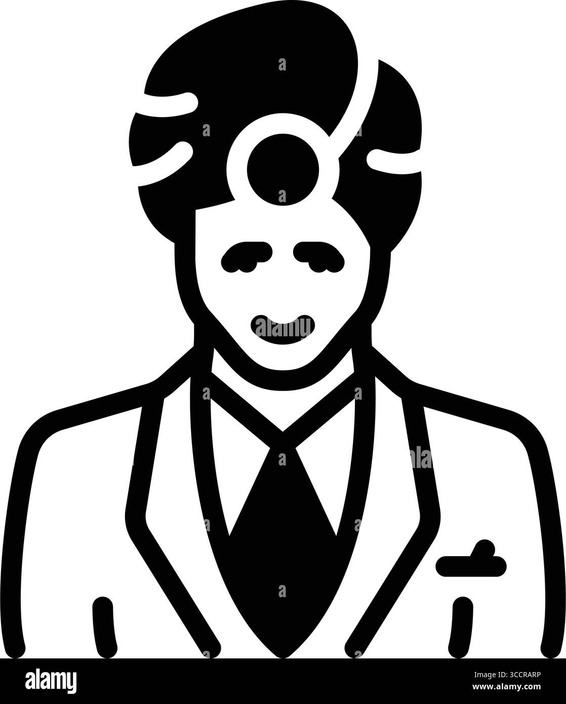 Symbol für Bräutigam, Bräutigam Stock Vektor