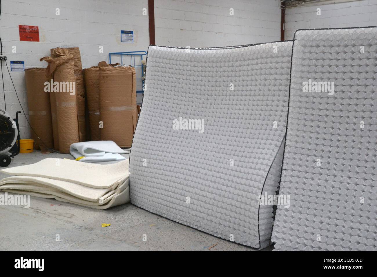 Hypnos Factory Tour, Princes Risborough, Buckinghamshire, Großbritannien Stockfoto