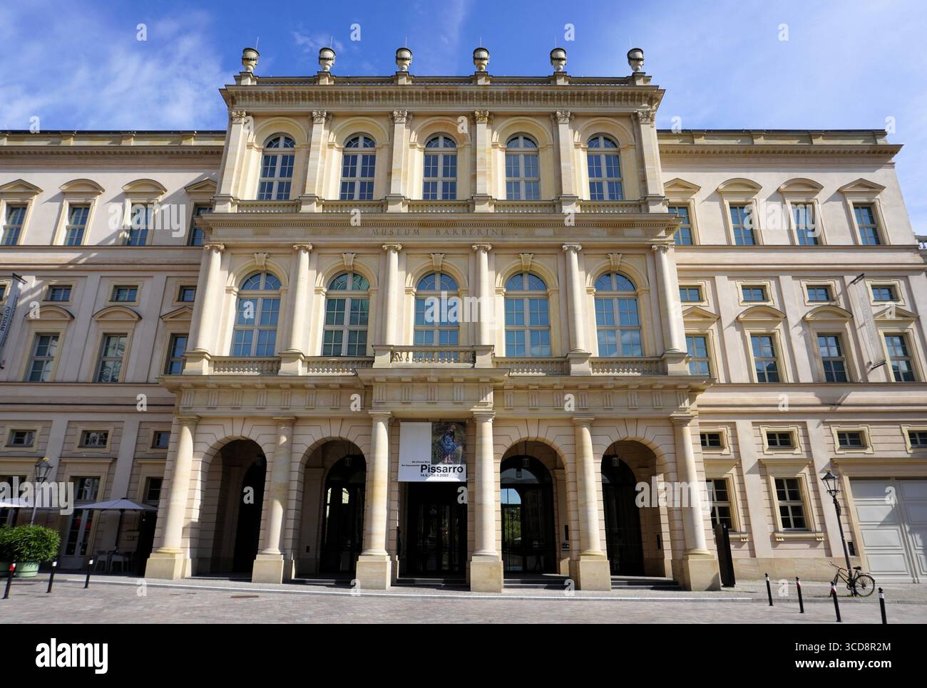 Das Museum Barberini ist ein ikonisches Kunstmuseum im historischen Stadtzentrum von Potsdam, Brandenburg. Stockfoto