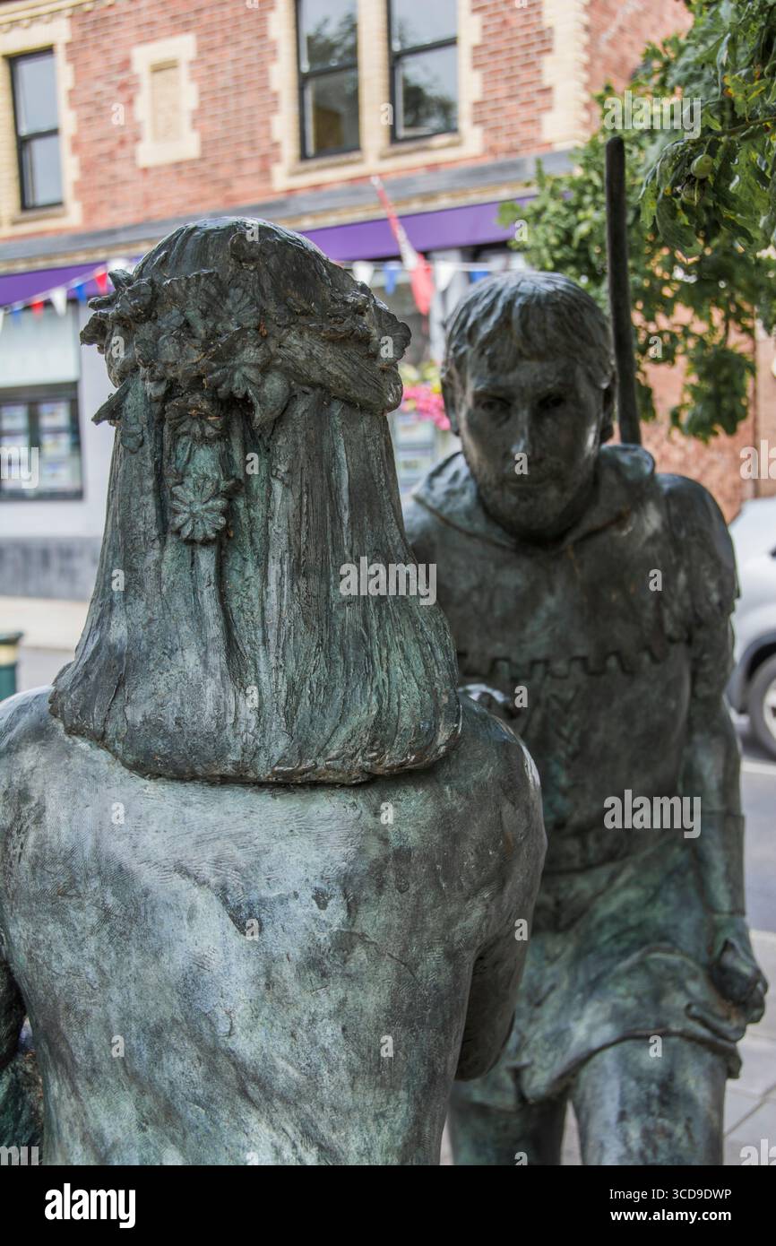 Die legendären Liebenden Robin Hood und Maid Marian von Neale Andrew 1998 aus dem Auge von Maid Marian Stockfoto
