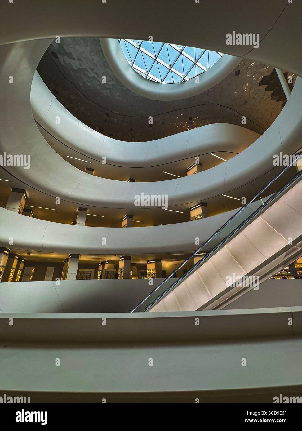 Treppe zum Himmel - Smartphone-aufgenommenes Stockfoto
