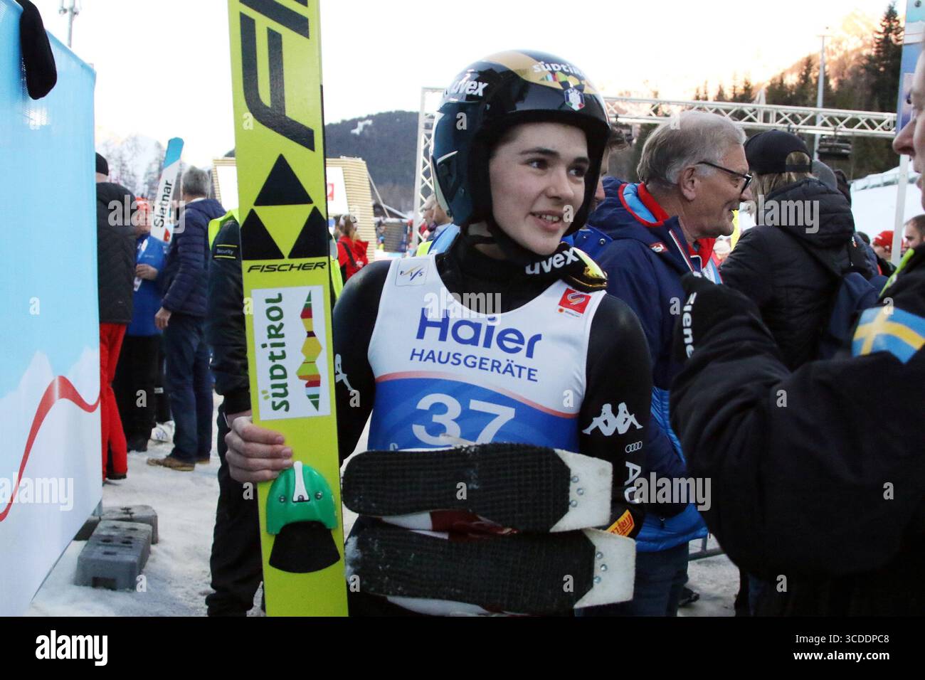 Lara Malsiner (Gr?den/Gardena/Italien) nach dem Einzelwettkampf Frauen, FIS Nordische Ski-WM 2019 in Seefeld Stockfoto