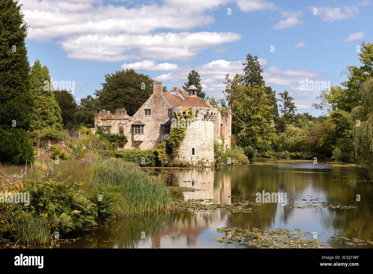 Scotney Castle and Gardens, Kent, Großbritannien Stockfoto