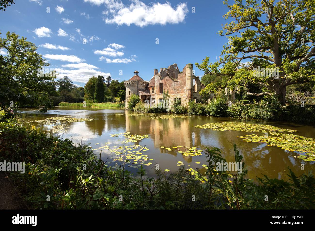 Scotney Castle and Gardens, Kent, Großbritannien Stockfoto