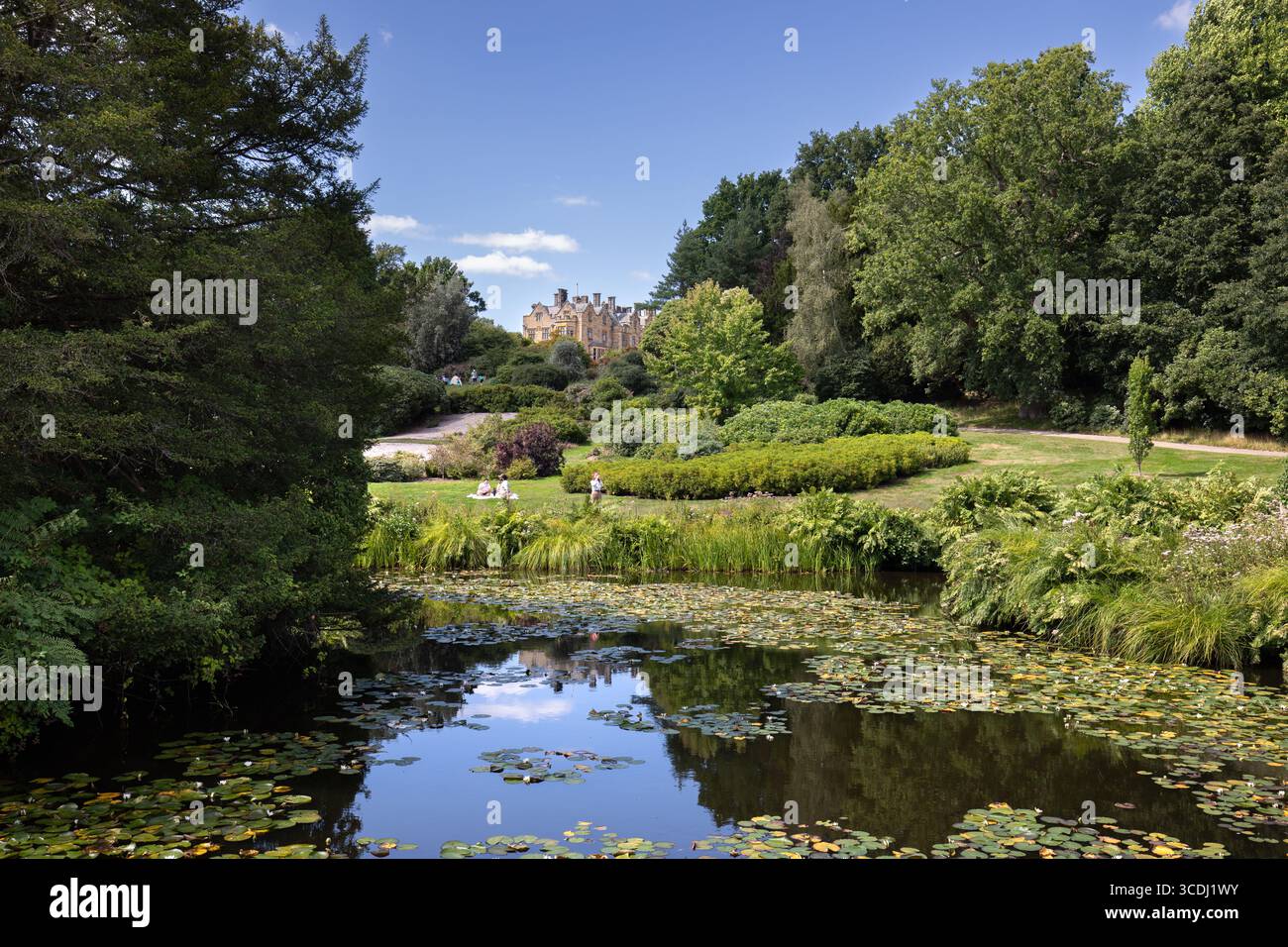 Scotney Castle and Gardens, Kent, Großbritannien Stockfoto