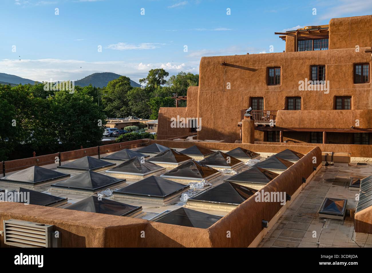 Das Inn & Spa in Loretto, Santa Fe, New Mexico, USA Stockfoto