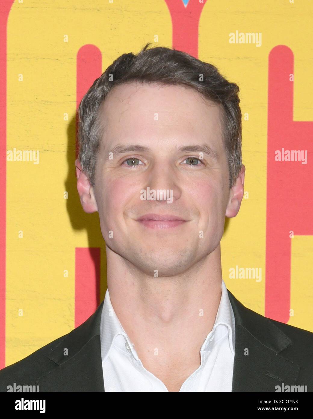 Ny. August 2025. Freddie Stroma at Arrivals for PEACE EMAKER Staffel 2 Premiere, AMC Lincoln Square, New York, NY, 13. August, 2025. Quelle: Quoin Pics/Everett Collection/Alamy Live News Stockfoto