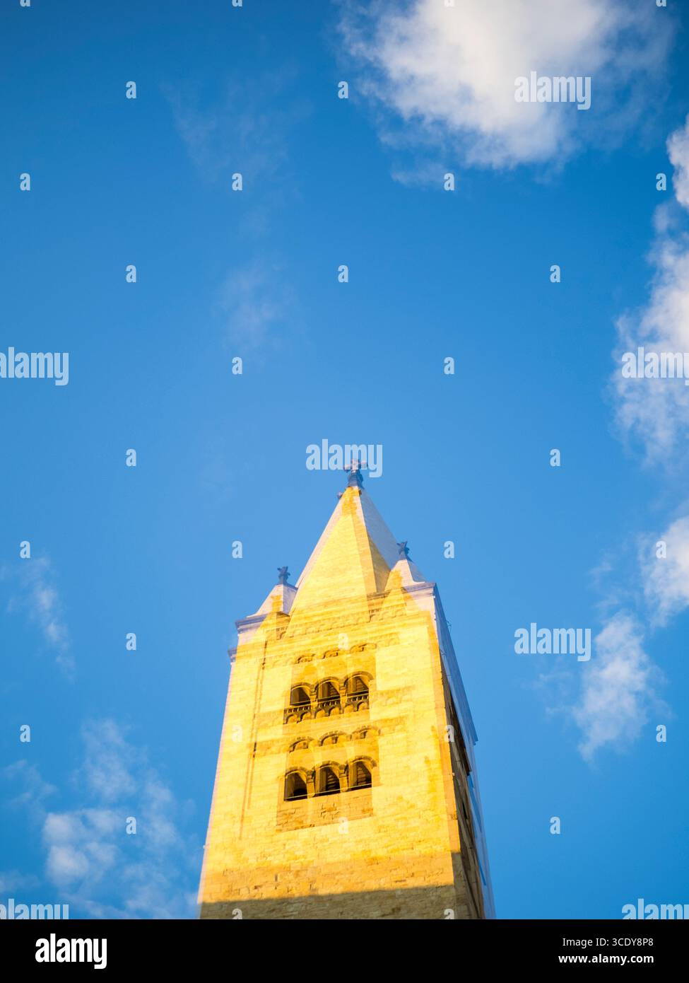 St. Georgs Basilika, Prager Burg, Prag, Tschechien, Europa, EU. Stockfoto