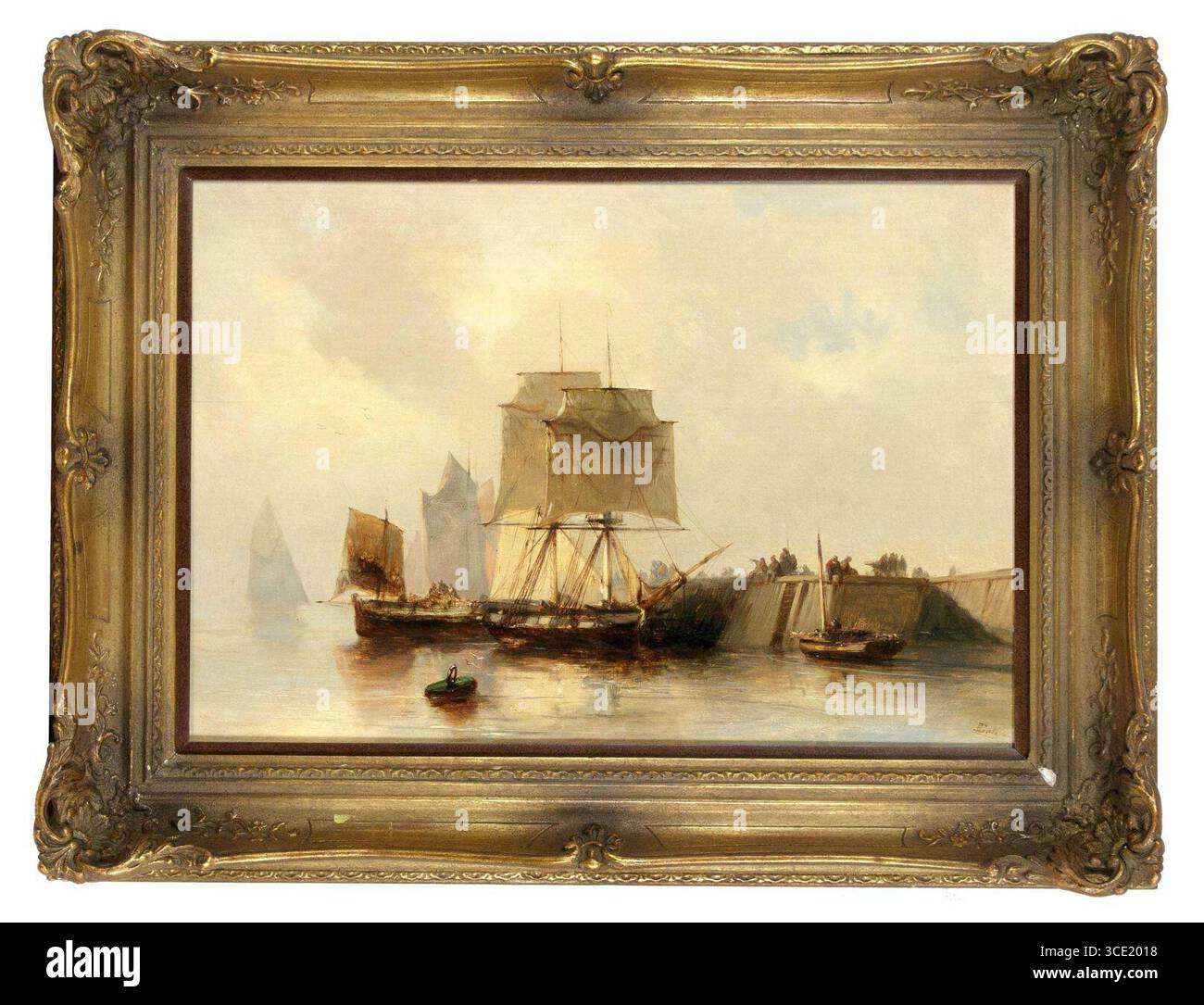 Nicolas Edward Gabé - 36 x 52 cm, ger. Stockfoto