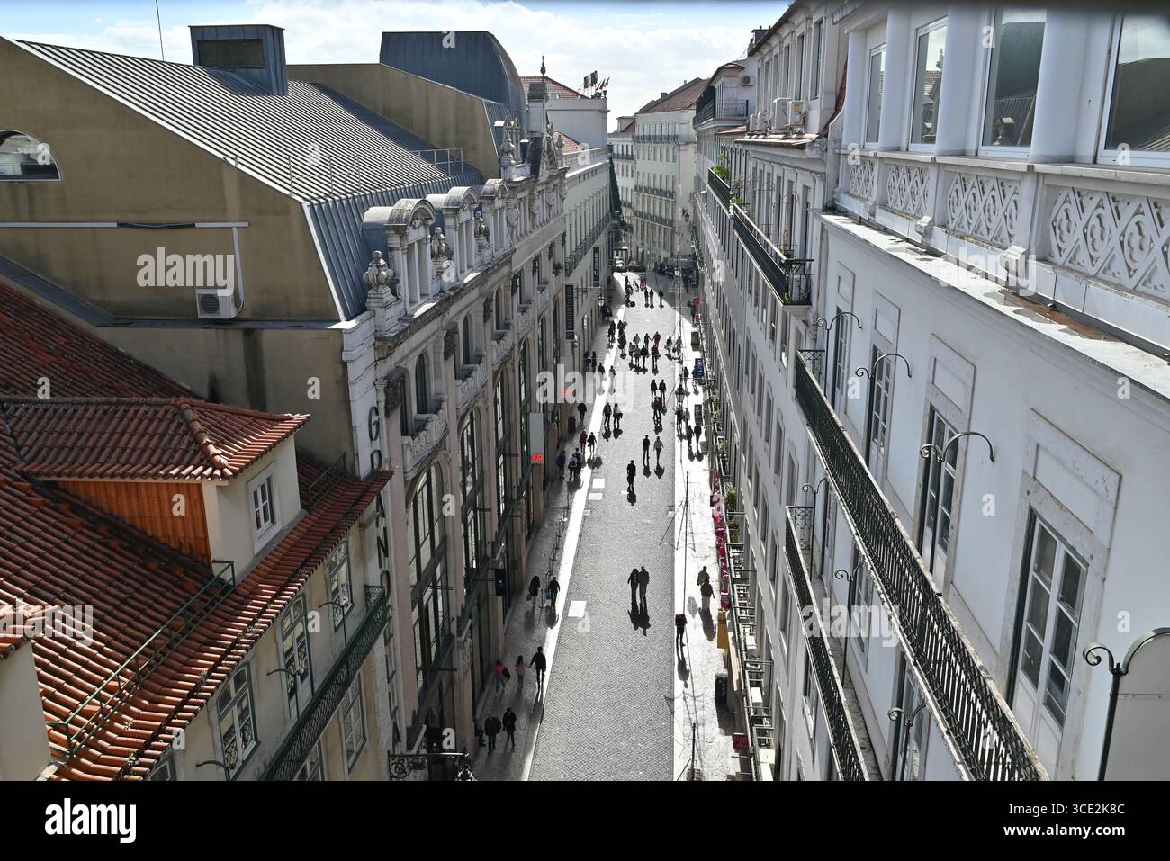 Blick auf Lissabon, Portugal Stockfoto