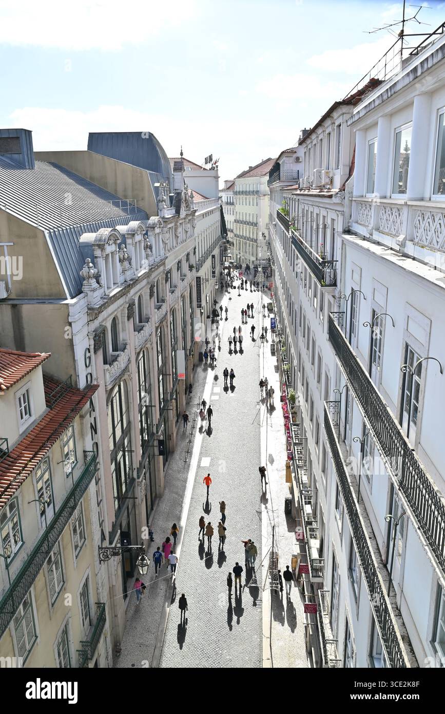 Blick auf Lissabon, Portugal Stockfoto