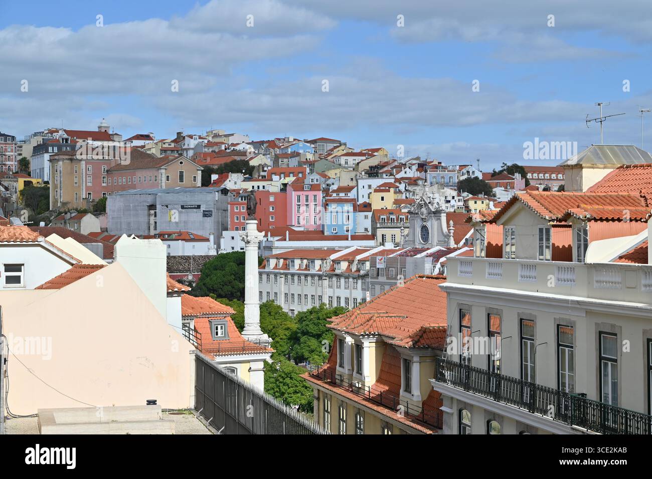 Blick auf Lissabon, Portugal Stockfoto