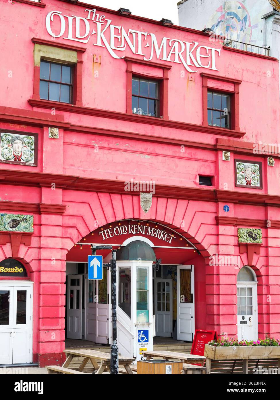 Der Old Kent Market, ehemaliges Kinogebäude in Margate Kent England Stockfoto