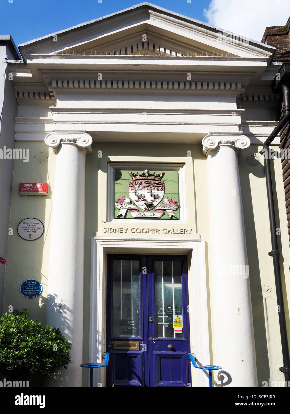 Die Sidney Cooper Gallery in der St Peters Street in Canterbury Kent England Stockfoto