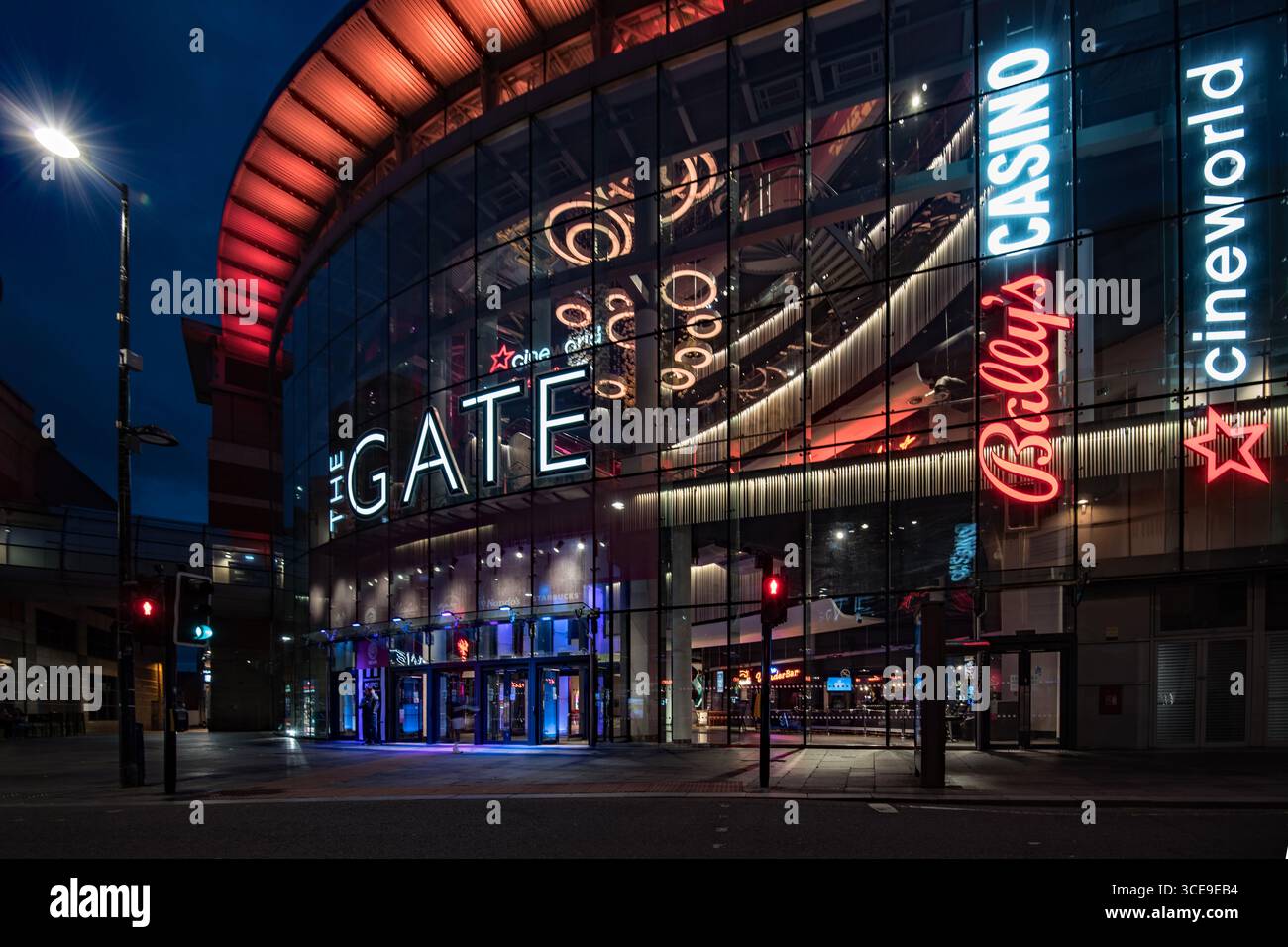The Gate, ein großer Unterhaltungskomplex mit Kino und Casino Newcastle-upon-Tyne NE1 5TG Stockfoto