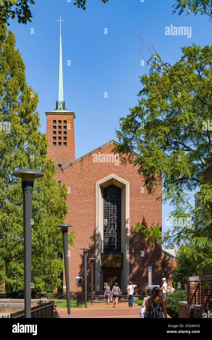 Benton Kapelle auf dem Campus der Vanderbilt University, Nashville, Davidson County, Tennessee, USA Stockfoto