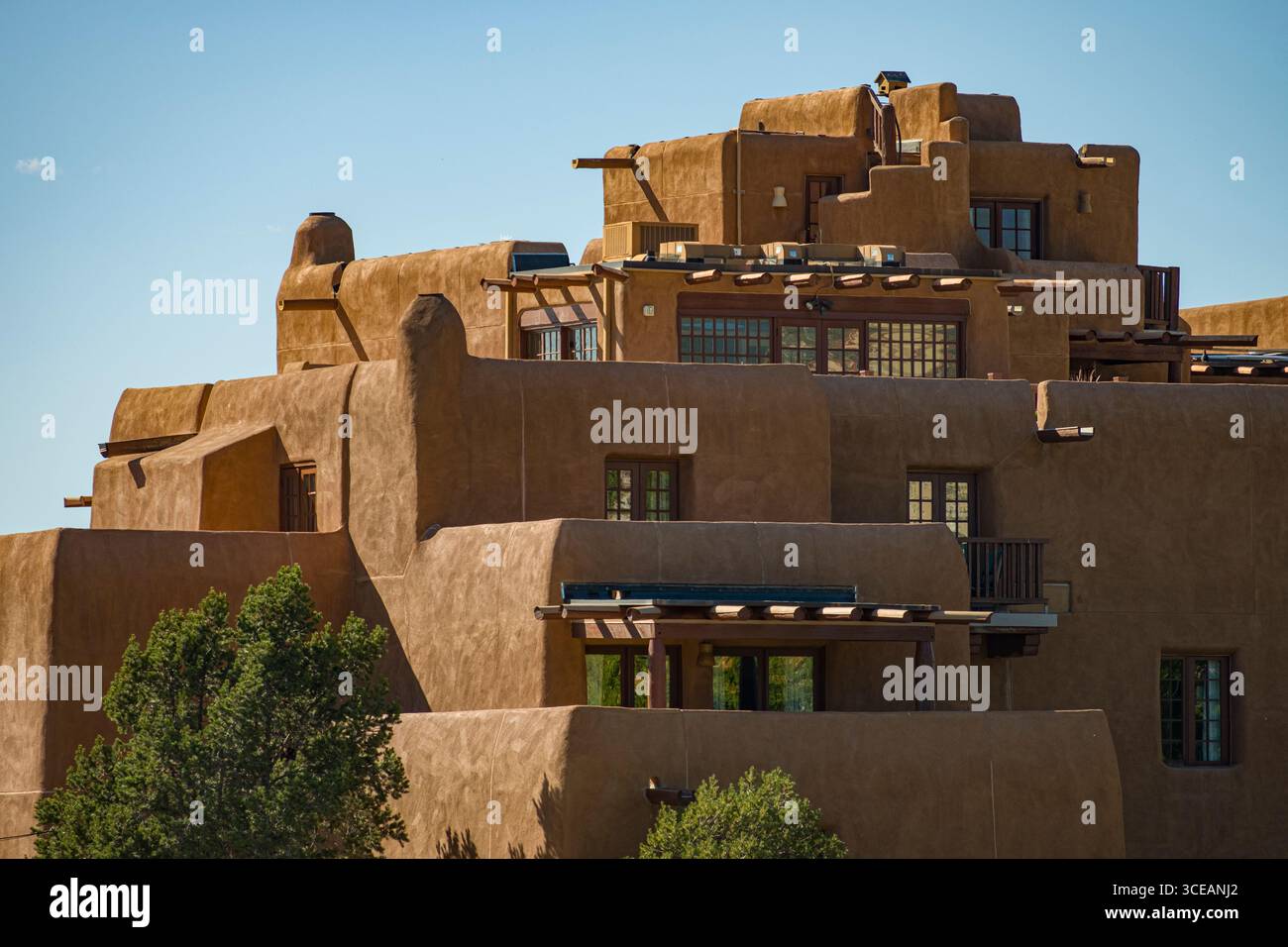Inn and Spa at Loretto, Santa Fe, Santa Fe County, New Mexico, USA Stockfoto