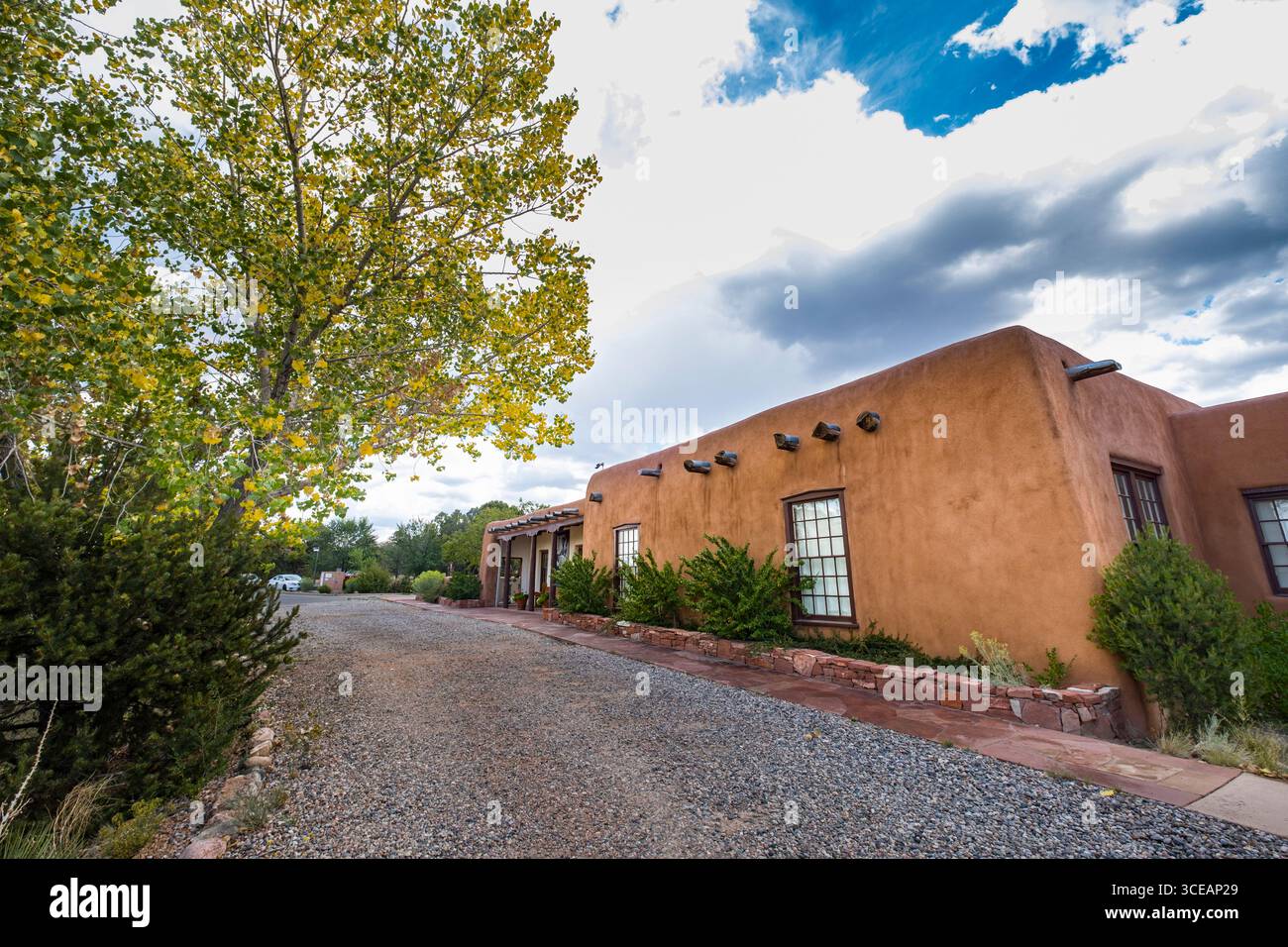 Museum der Spanischen Kolonialen Kunst, Santa Fe, Santa Fe County, New Mexico, USA Stockfoto