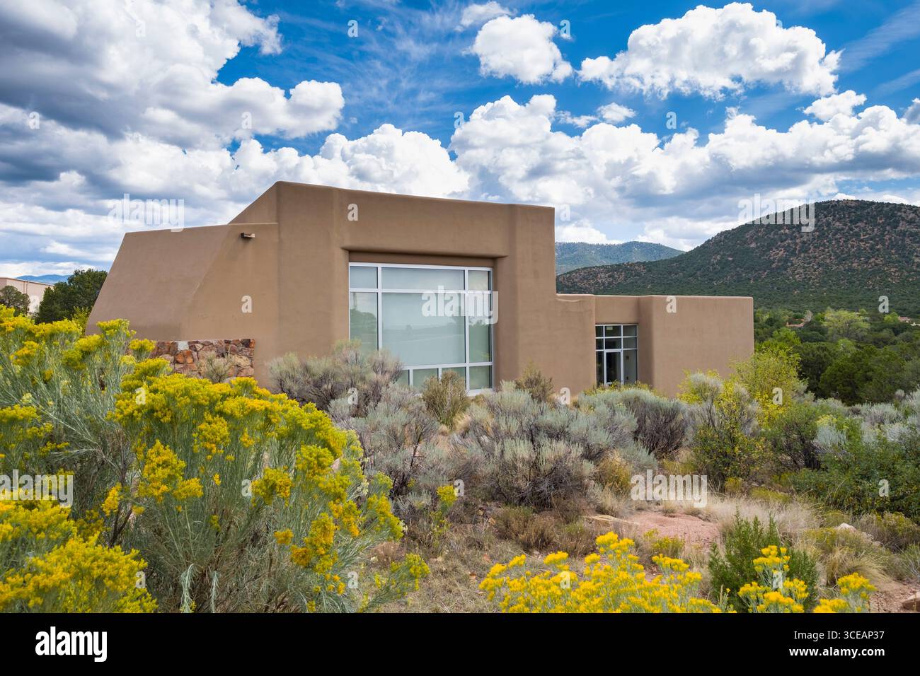 Wheelwright Museum, Santa Fe, Santa Fe County, New Mexico, USA Stockfoto